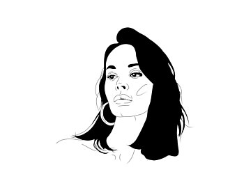 340x270 Portrait Drawing Etsy