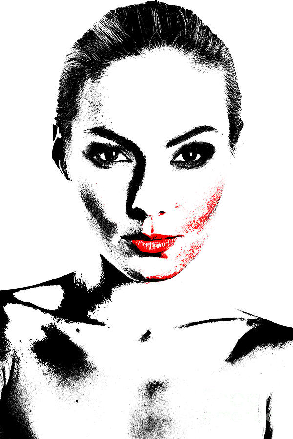 600x900 Woman Portrait In Art Look Photograph