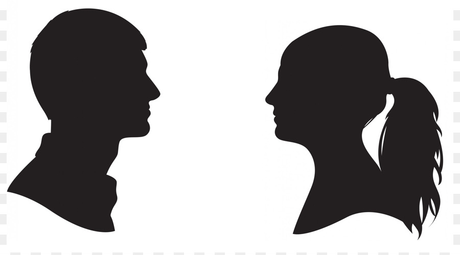 900x500 Man And Woman Profile Clipart Clip Art Images