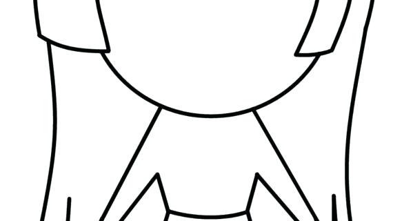 570x320 Simple Drawing Of Girl Simple Drawing Girl