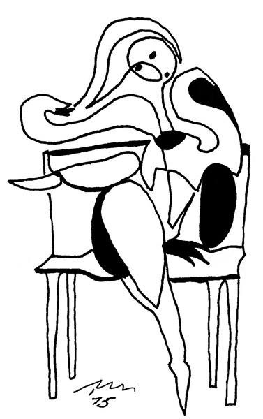 377x600 Sitting Woman