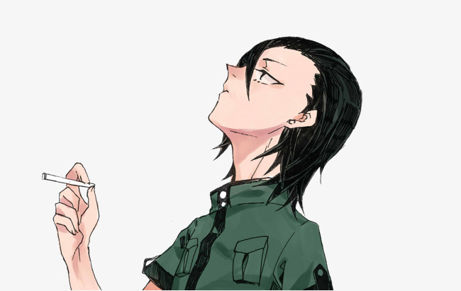 650x411 Smoking Man, Cartoon, Simple Pen, The Man Png Image And Clipart