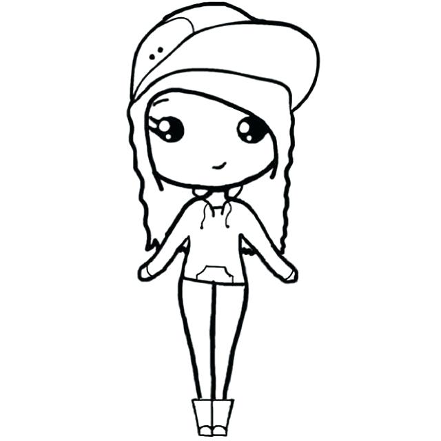 640x640 Woman Body Template