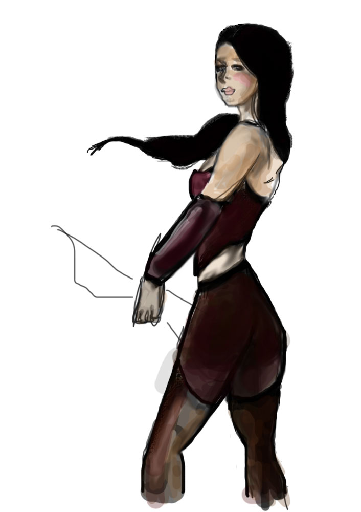 706x1000 Drawing A Warrior Chalkline Productions