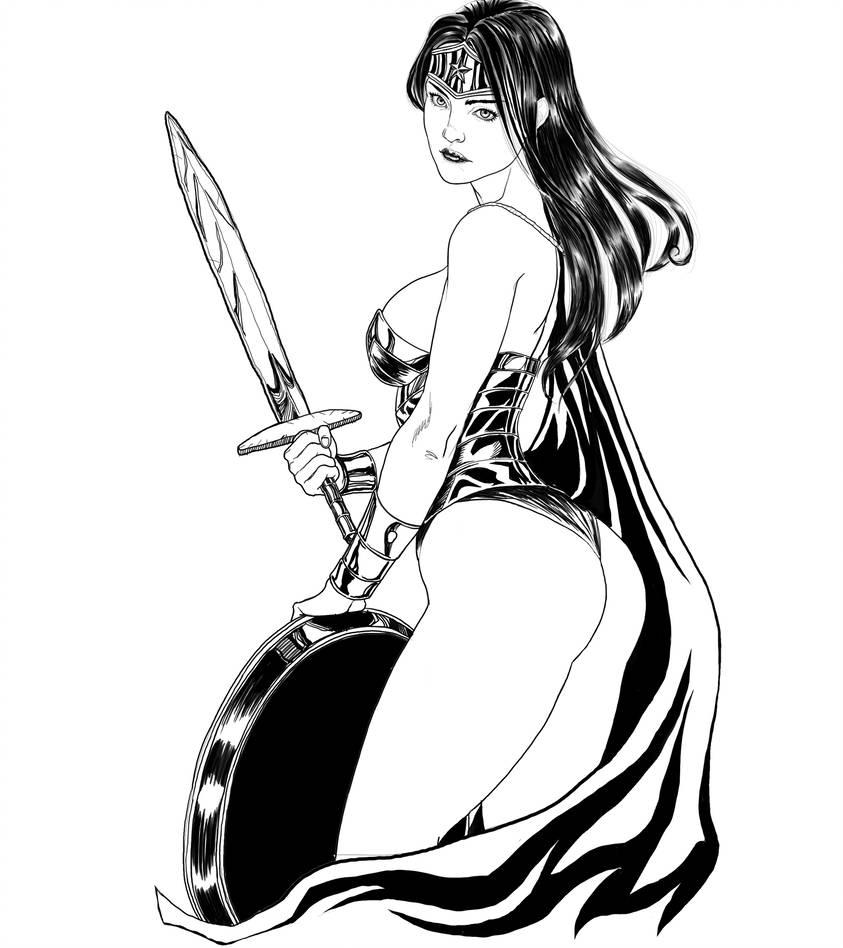 843x948 Wonder Woman Warrior