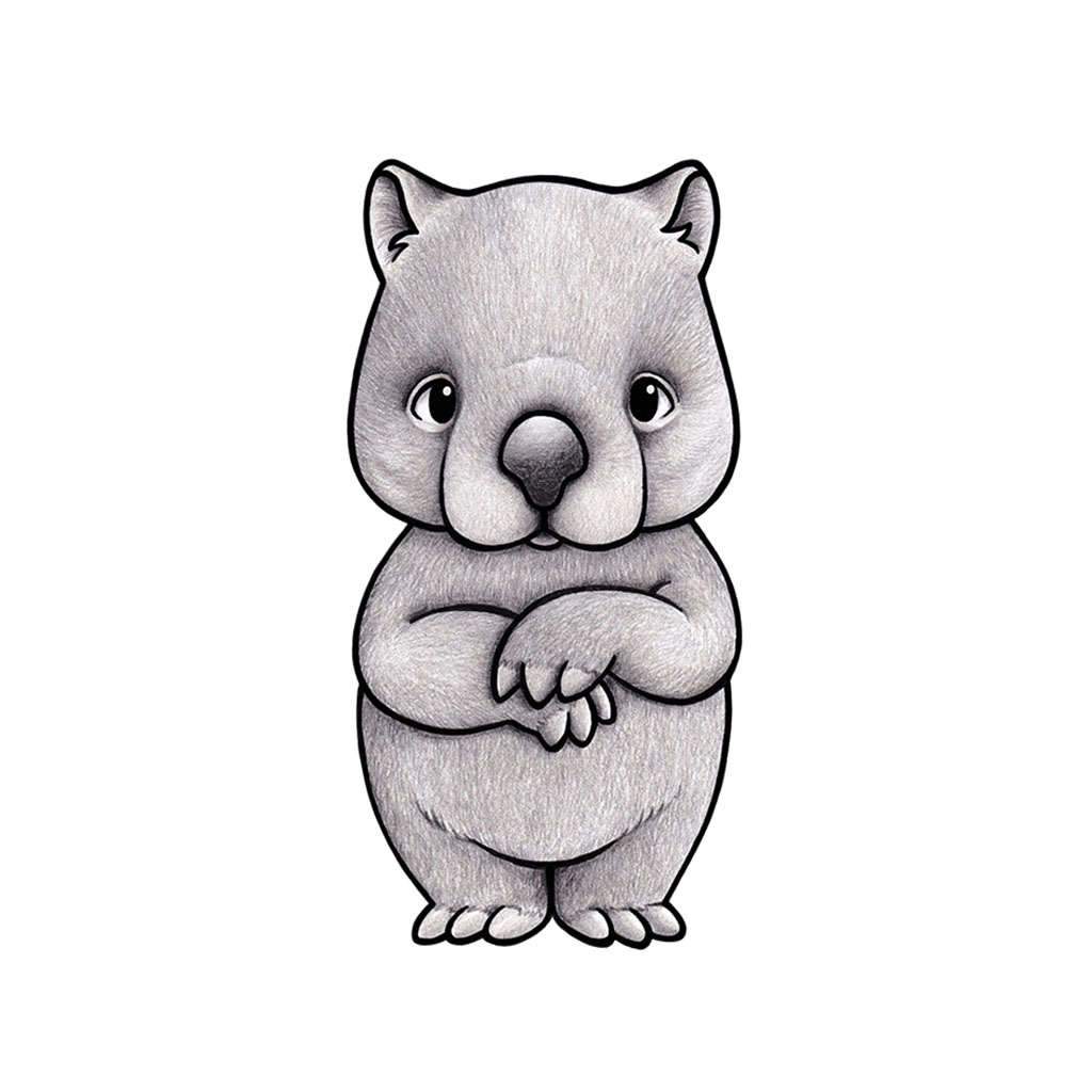 1024x1024 stickstay vic the wombat wall sticker
