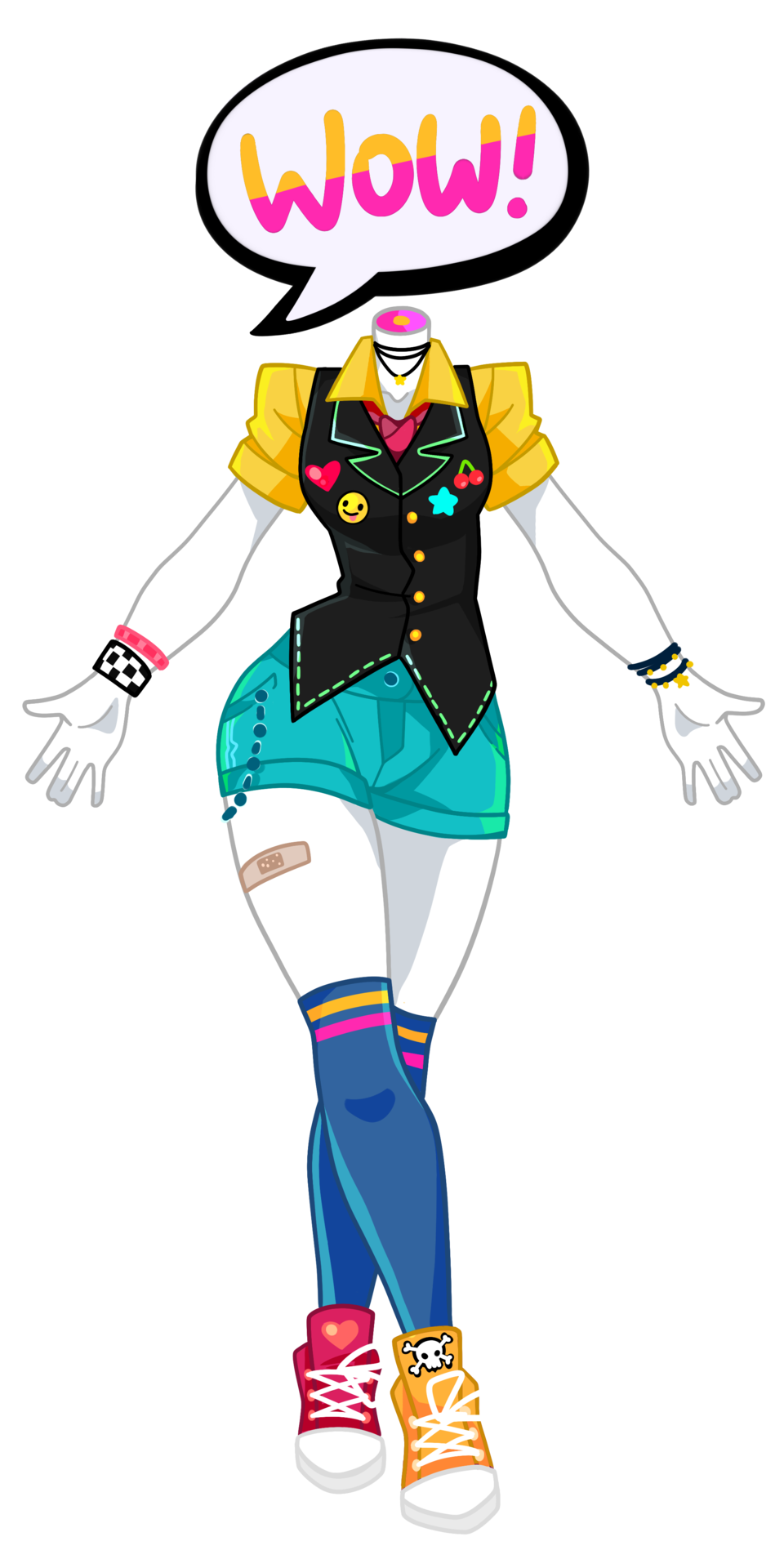 960x1920 Dilemmaart Object Heads!