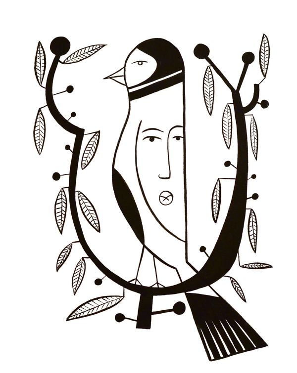 600x755 Domingo Carrasco Shop Ink Drawings