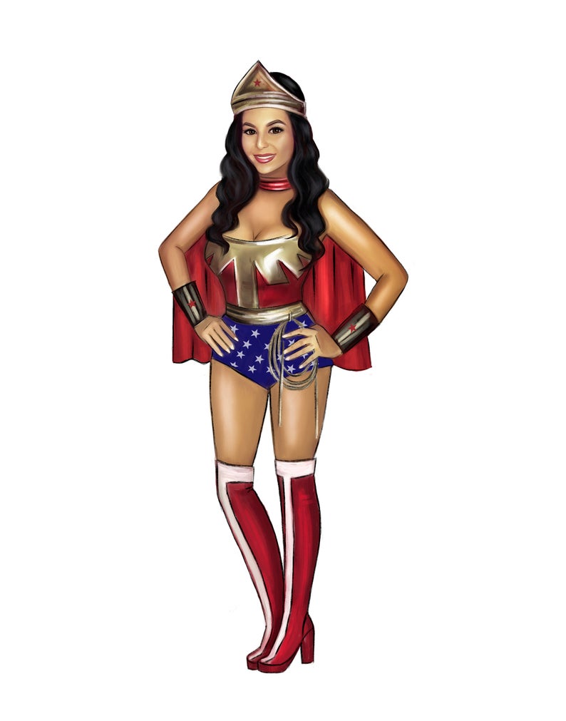 794x1011 Custom Portrait Cartoon Portrait Digital Drawing Printable Etsy