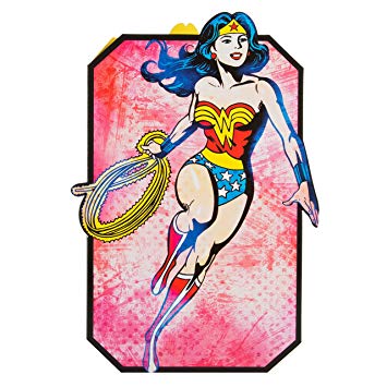 355x355 dc comics hallmark justice league birthday card wonder woman
