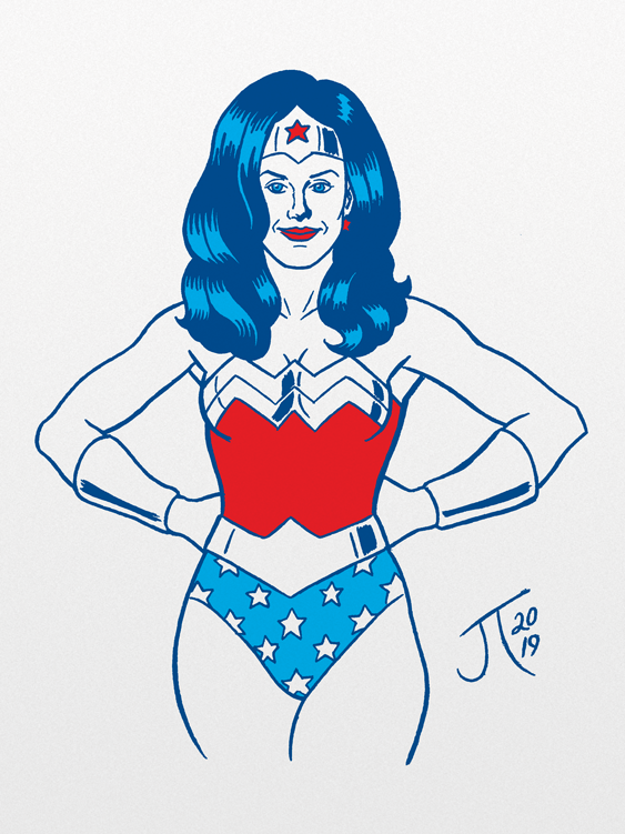 563x751 Wonder Woman Minimal The Blog Of James Tennant Jr