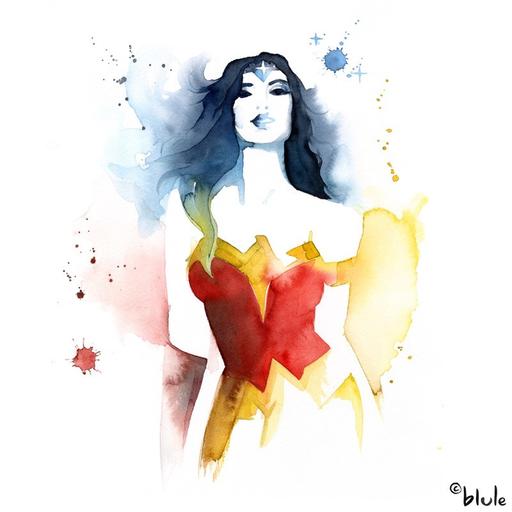 512x512 Wonder Woman Blule, The Boutique