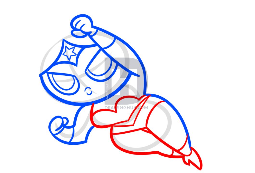 1059x720 how to draw chibi wonderwoman, step