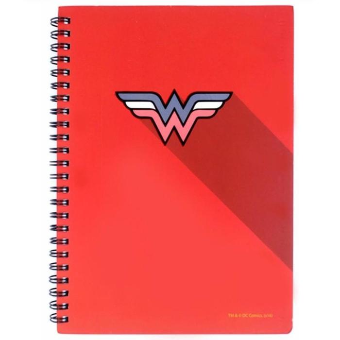 700x700 Wonder Woman Logo Shadow Notebook