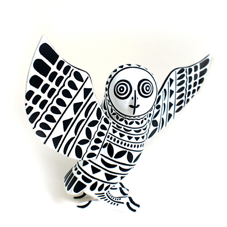 750x750 Oaxacan Wood Carvings Gallery Luis Pablo Owl