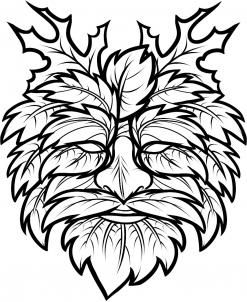 247x302 how to draw the green man, green man step how to draw green