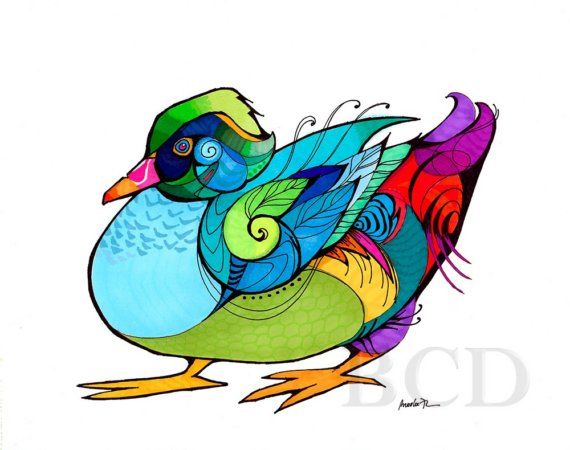 570x450 From Brooke Connor Design On Etsy Gorgeous Note Cards Wood Duck