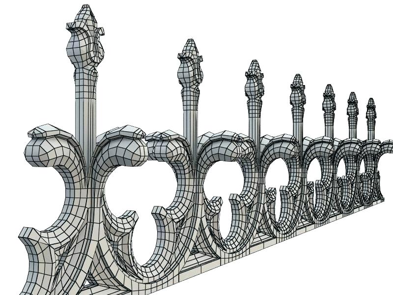 800x600 gothic fence fence fence pickets styles of cuts for top of wood