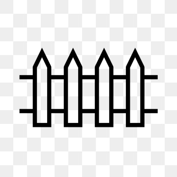 360x360 Line Drawing Fence Railings, Element, Cartoon, Railing Png