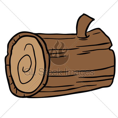 500x500 Wood Log Cartoon Gl Stock Images