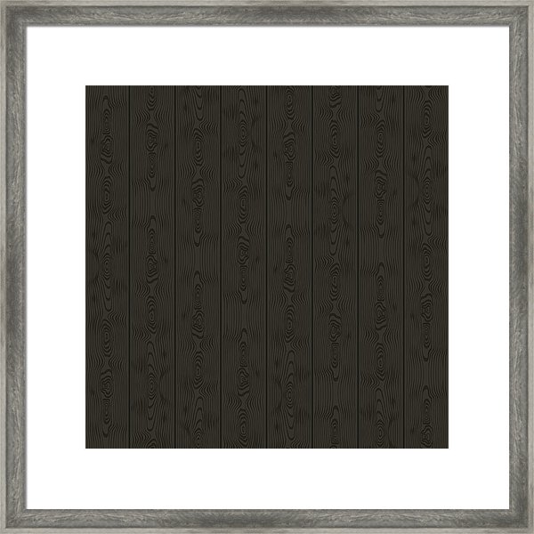 600x600 Seamless Wood Texture Background Framed Print