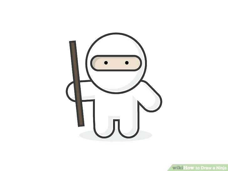 728x546 Draw A Ninja Men Drawing Ninja Pencil At Com How To Draw Ninjago
