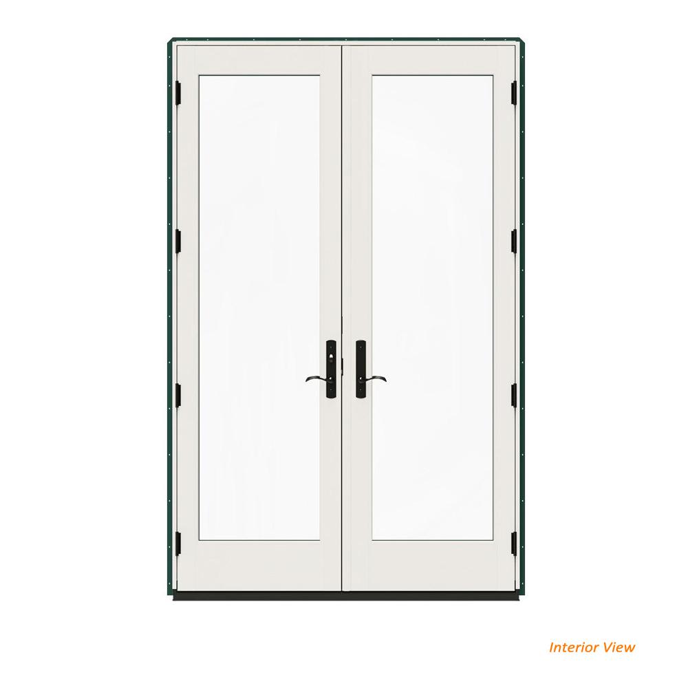 1000x1000 jeld wen in x in w contemporary green clad wood right