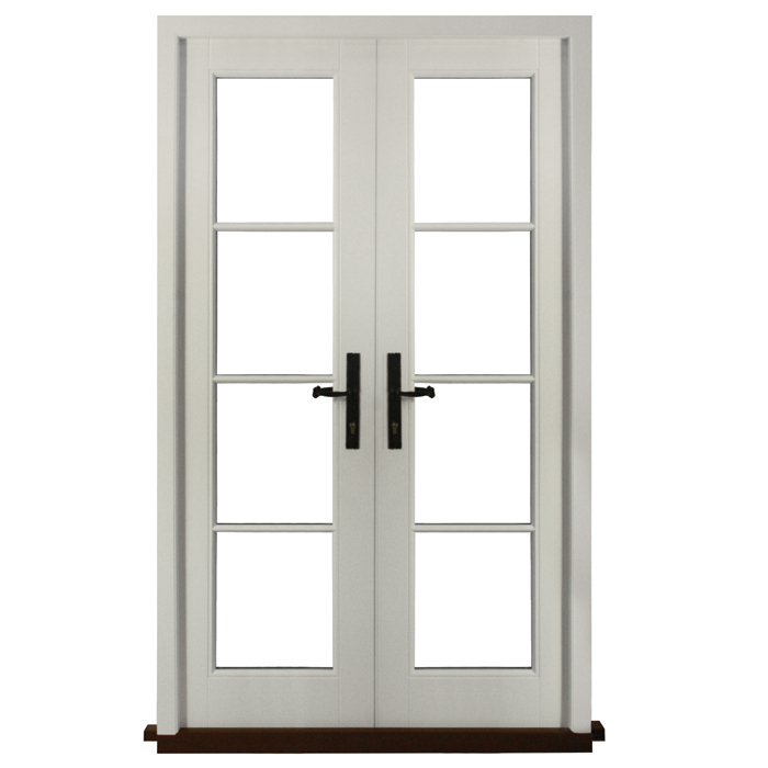 700x700 Timber French Patio Doors