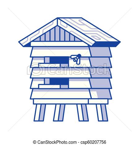 450x470 wooden bee house icon wooden bee house and insect hotel icon