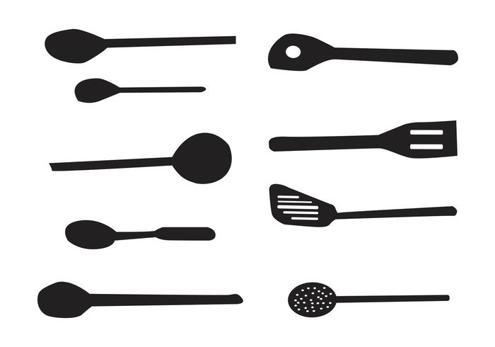 700x490 Free Vector Wooden Spoons