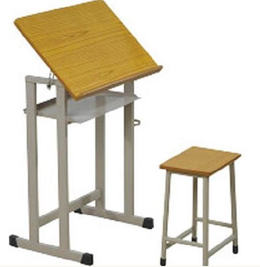 536x550 China Cheap School Furniture Student Wooden Drawing Table, Drawing