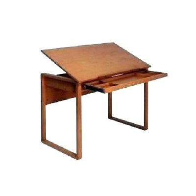 400x400 Drafting Table With Storage Of Drawing Craft Station Drawer Wood