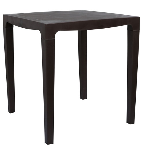 494x544 Buy Eden Table In Brown Colour
