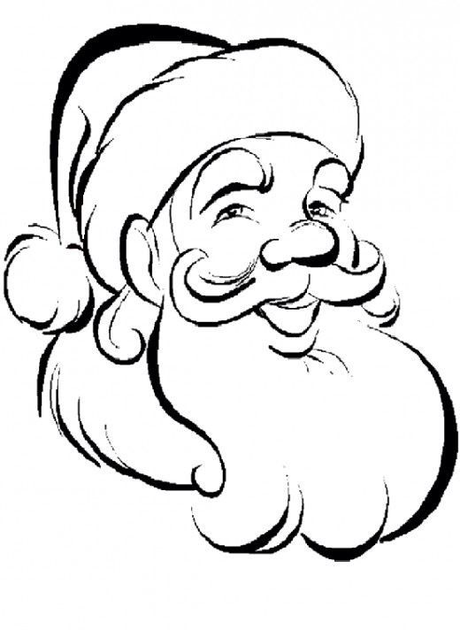 520x712 Sketches Of Santa Claus Sketches Of Santa Claus Best Woodland