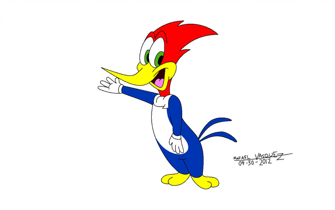 1131x707 woody woodpecker drawing