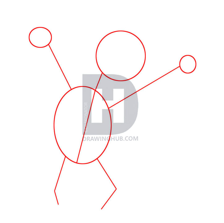 724x720 how to draw woody woodpecker, step