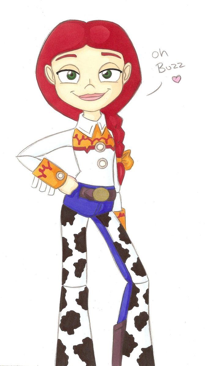 670x1193 Jessie Is The Easiest Character To Draw!! I've Done Soo Many Woody