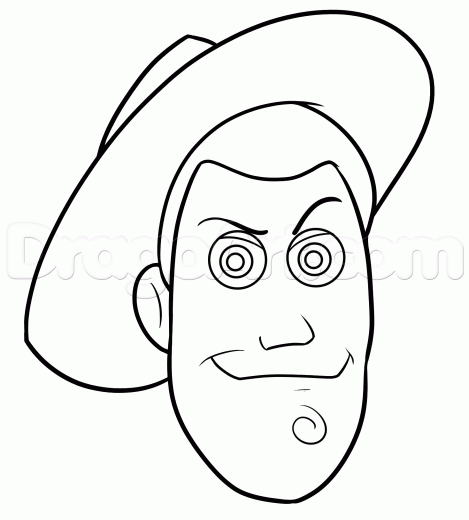 469x520 Learn How To Draw Woody For Kids, Cartoons For Kids, For Kids