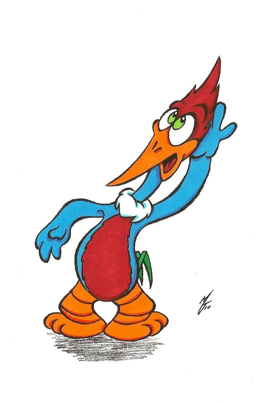 Woody Woodpecker Drawing | Free download on ClipArtMag