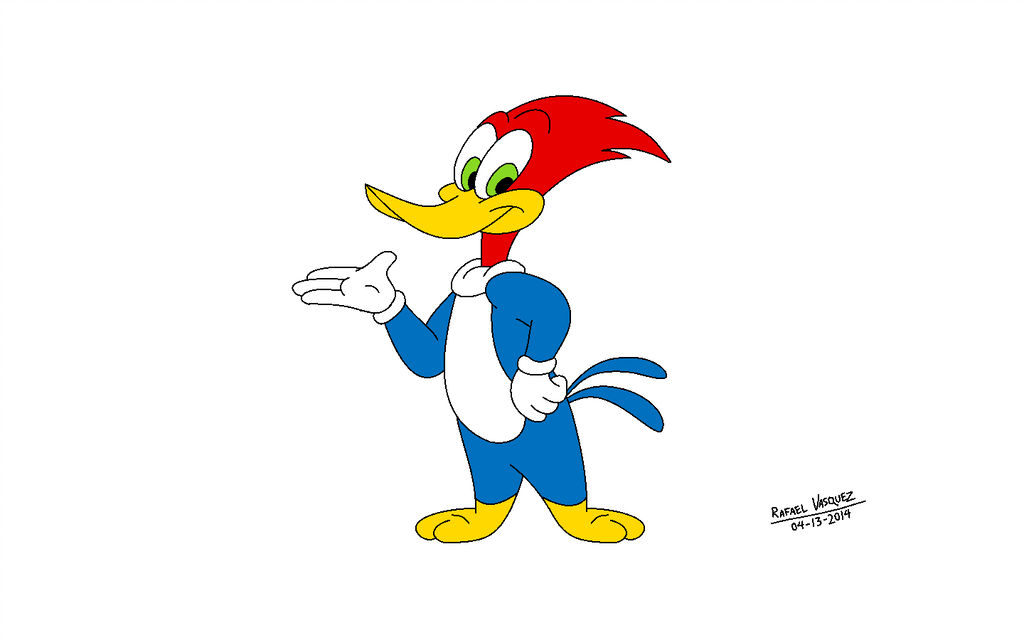 1024x640 Woody Woodpecker Drawing