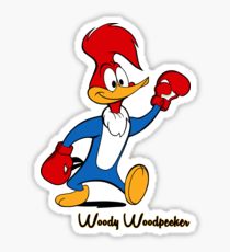 210x230 Woody Woodpecker Drawing Stickers Redbubble