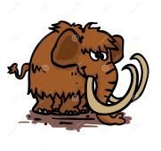 181x170 Woolly Mammoth Coloring