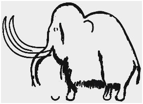 292x211 Wooly Mammoth Coloring