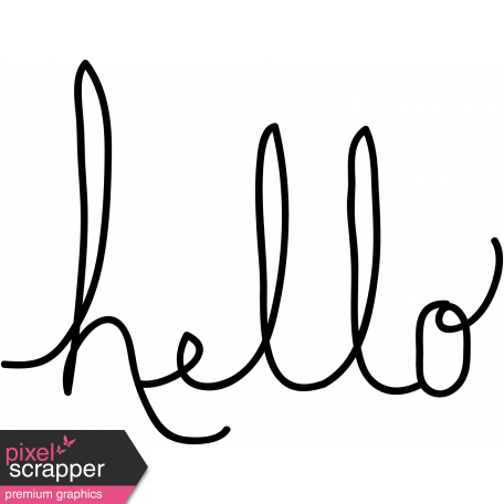 456x456 Doodle Word Art Template Graphic