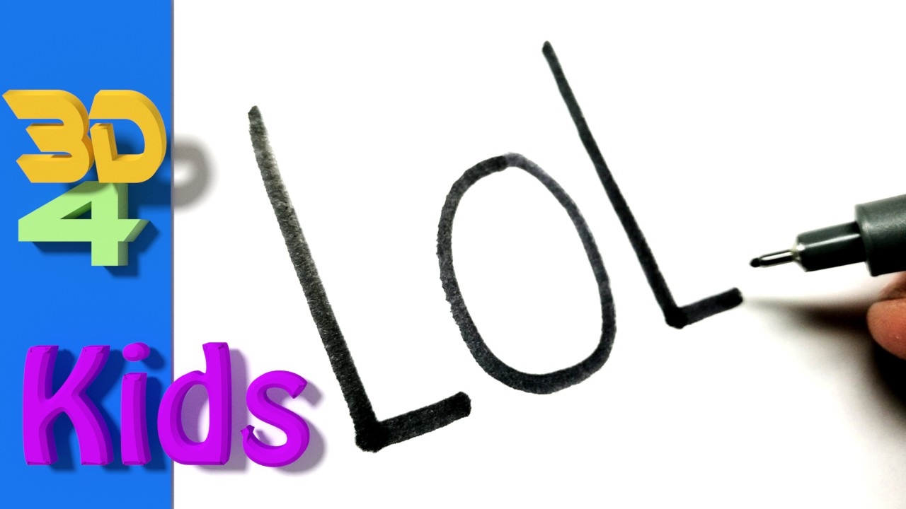 1280x720 How To Turn Words Lol Into A Cartoon For Kids