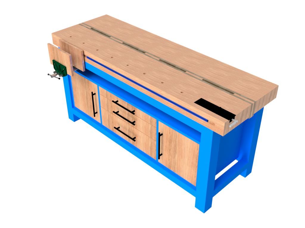1024x768 Entry Level Workbench Steps