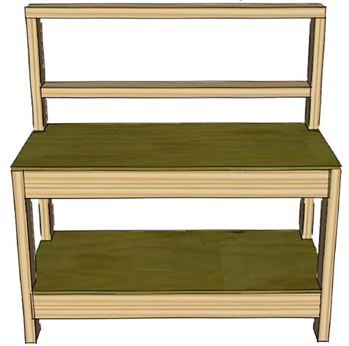 500x497 Free Diy Workbench Plans Ideas To Kickstart Your Woodworking