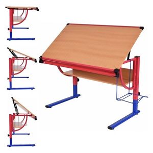 300x300 Adjustable Drafting Table Workstation Drawing Desk Art Craft