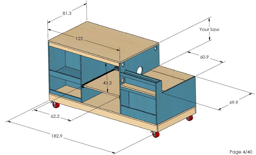 986x595 All In One Workbench, Building Instructions One Minute Workbench