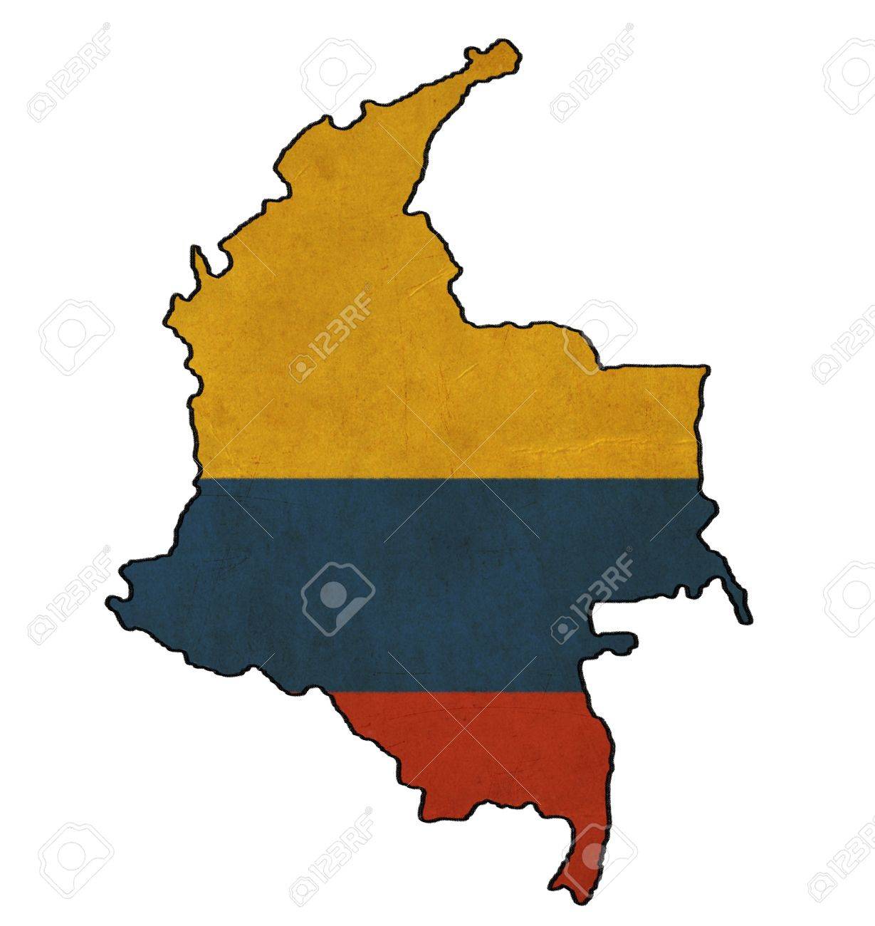 1229x1300 Map Of Colombia Drawing Download Them And Print